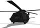 3D Model of MH-60 Stealth Black Hawk Silent Hawk
